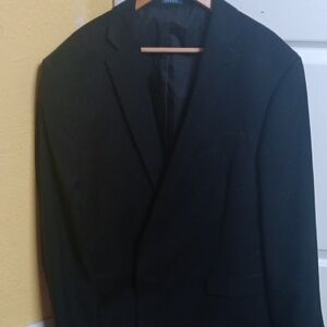 Stafford Black Sport Coat Classic Fit